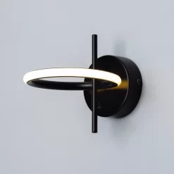 Inlight Belle Matt Black Wired Wall Light BQ-38828-BLK