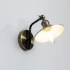 Inlight Bureau Satin Nickel Antique Brass Effect Wired Wall Light 1 Inlight Bureau Satin Nickel Antique Brass Effect Wired Wall Light -Professional Electrical Lighting Store inlight bureau satin nickel antique brass effect wired wall light5020024709890 01i bq