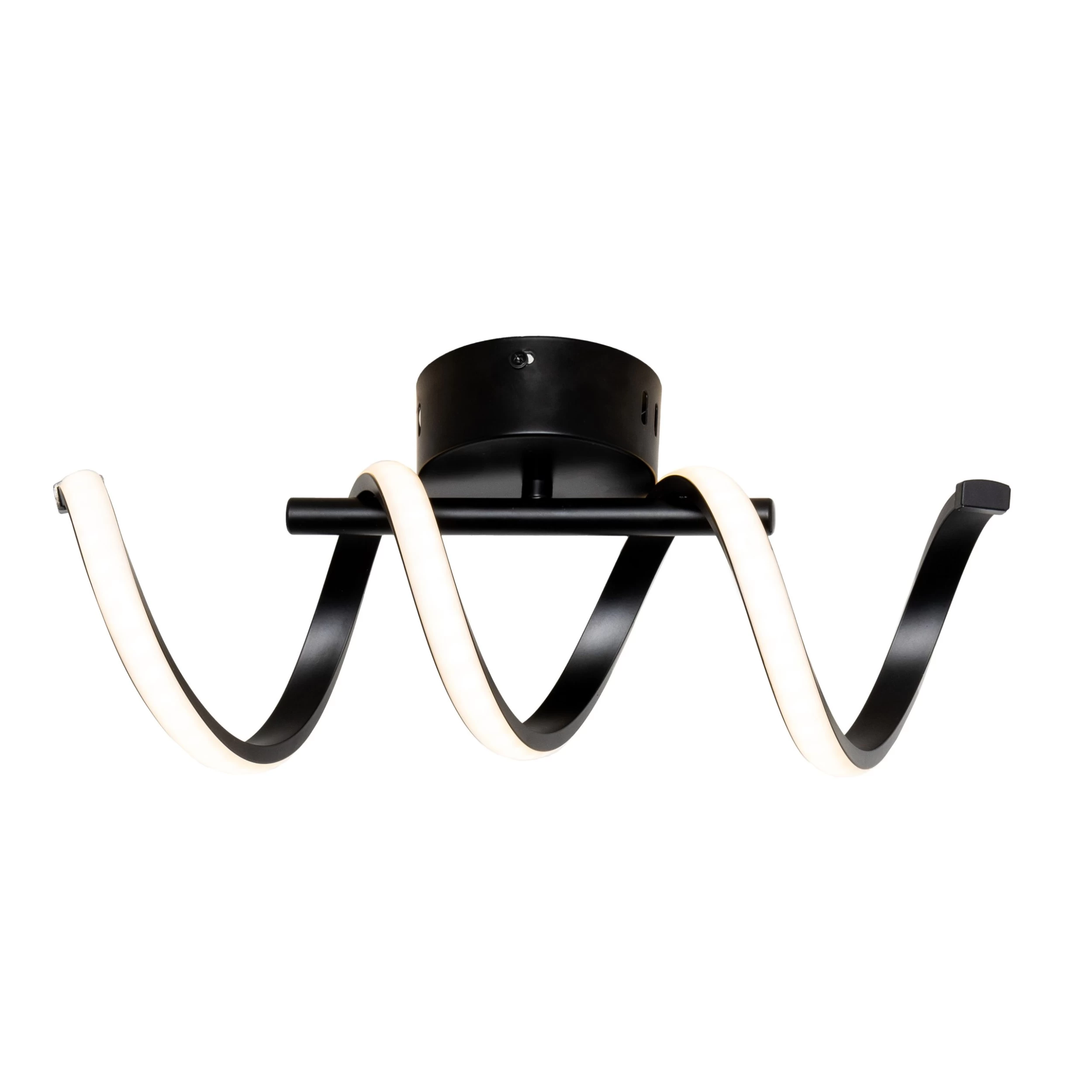 Inlight Elvana Matt Aluminium & Steel Black Ceiling Light 3 Inlight Elvana Matt Aluminium & Steel Black Ceiling Light