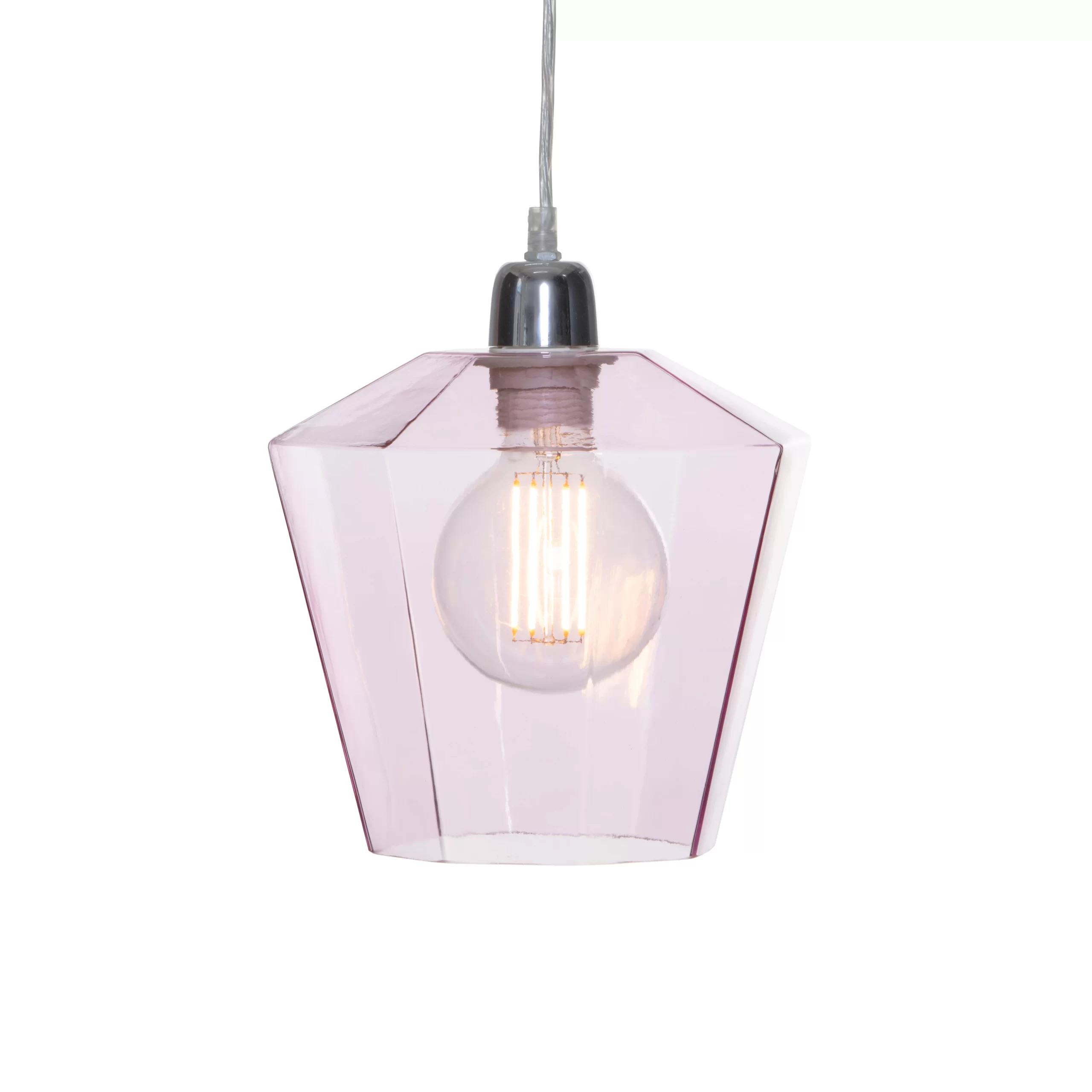 Inlight MIDI Pink Light Pendant, (Dia)225mm 3 Inlight MIDI Pink Light Pendant, (Dia)225mm