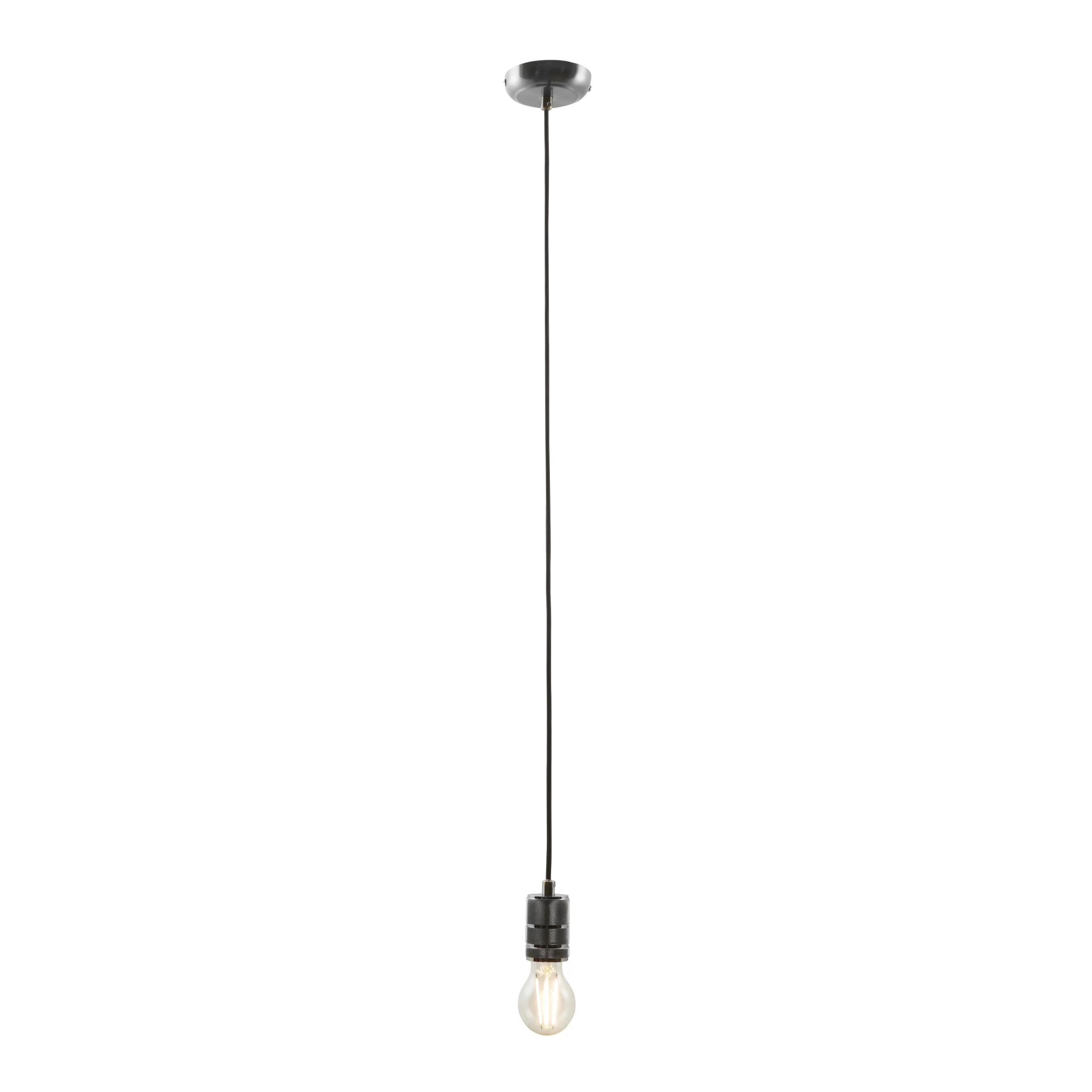 Inlight Pewter Effect E27 Cable Light Set (L)1000mm 3 Inlight Pewter Effect E27 Cable Light Set (L)1000mm