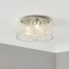 Inlight Roma Beaded Glass & Steel Transparent Chrome Effect Ceiling Light 1 Inlight Roma Beaded Glass & Steel Transparent Chrome Effect Ceiling Light -Professional Electrical Lighting Store inlight roma beaded glass steel transparent chrome effect ceiling light5020024519796 02i bq