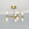 Inlight Rosa Satin Glass & Metal Brass Effect Ceiling Light 1 Inlight Rosa Satin Glass & Metal Brass Effect Ceiling Light -Professional Electrical Lighting Store inlight rosa satin glass metal brass effect ceiling light5020024526558 01i bq