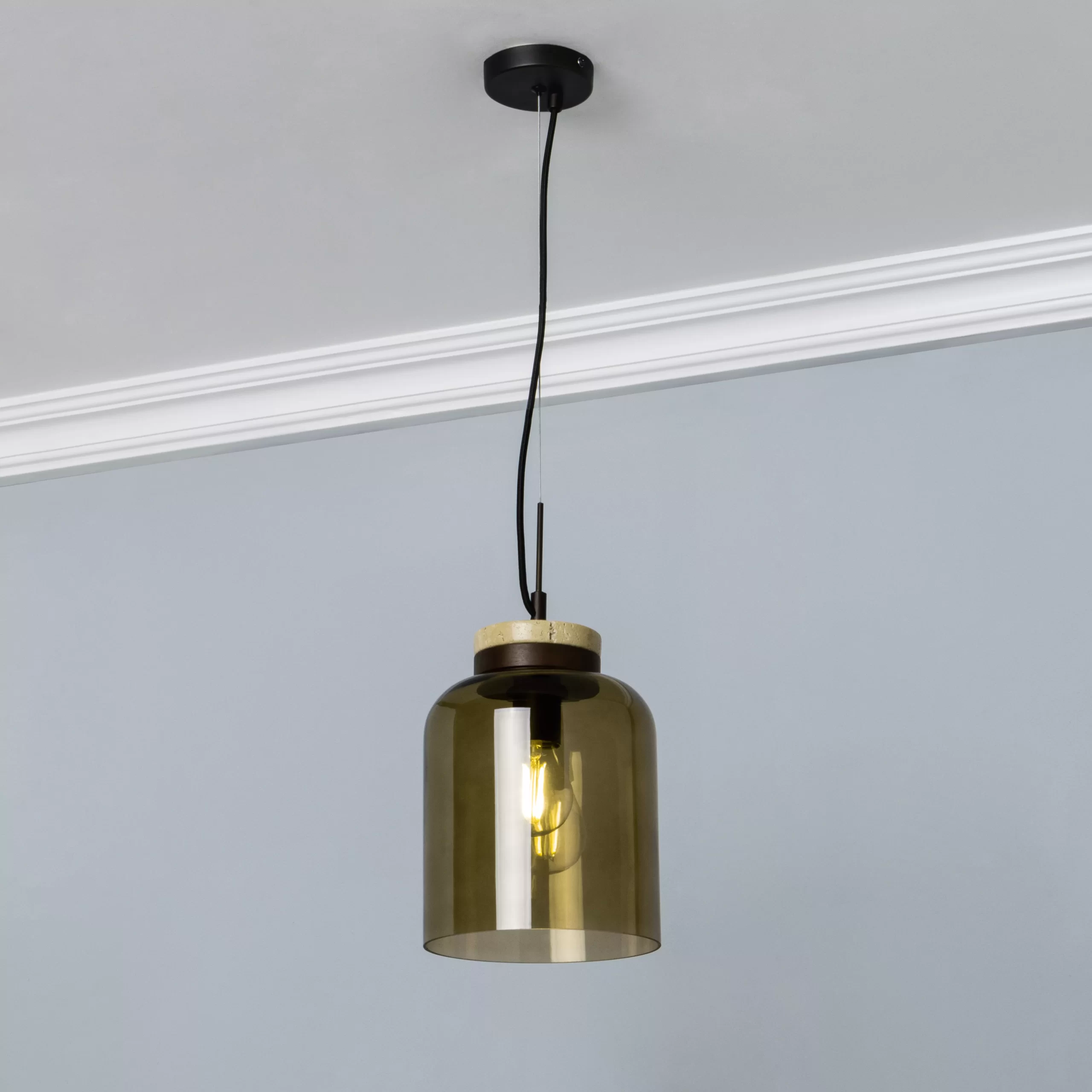 Inlight Rudi Matt Antique Bronze Pendant Ceiling Light, (Dia)200mm 3 Inlight Rudi Matt Antique Bronze Pendant Ceiling Light, (Dia)200mm
