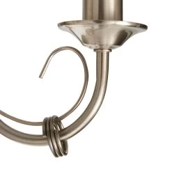 Inuus Chandelier Chrome Effect 5 Lamp Ceiling Light 11 Inuus Chandelier Chrome Effect 5 Lamp Ceiling Light -Professional Electrical Lighting Store inuus chandelier chrome effect 5 lamp ceiling light3663602802228 03bq