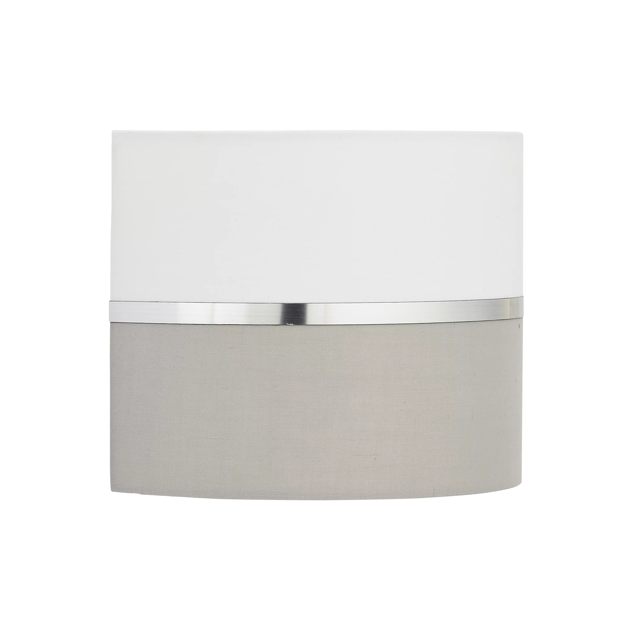 Isonoe Metallic Band Grey & White Wired Wall Light 4 Isonoe Metallic Band Grey & White Wired Wall Light - Image 2