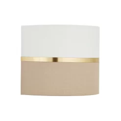 Isonoe Metallic Band Ivory & Mocha Wired Wall Light 7 Isonoe Metallic Band Ivory & Mocha Wired Wall Light -Professional Electrical Lighting Store isonoe metallic band ivory mocha wired wall light5020024706844 02c bq