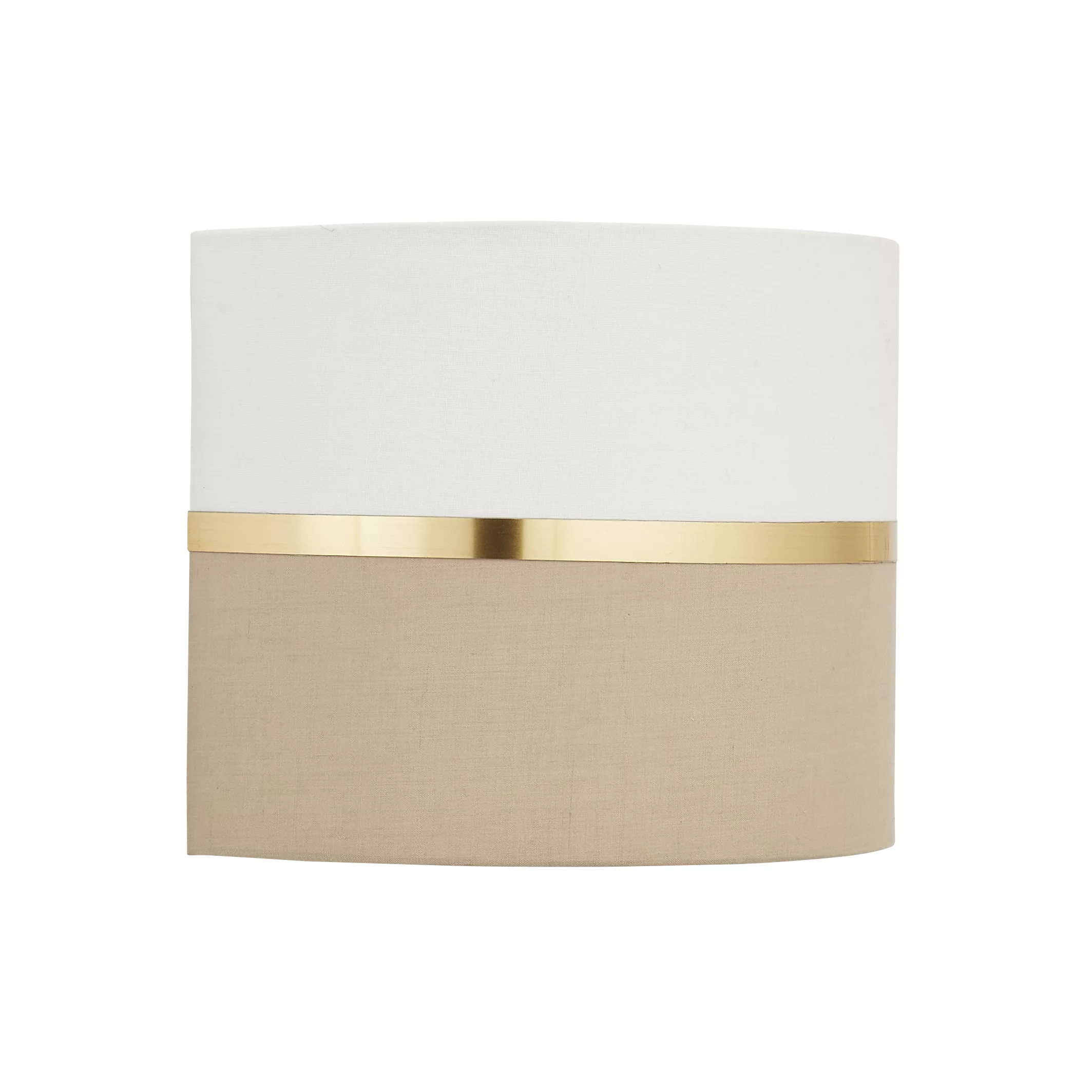 Isonoe Metallic Band Ivory & Mocha Wired Wall Light 4 Isonoe Metallic Band Ivory & Mocha Wired Wall Light - Image 2
