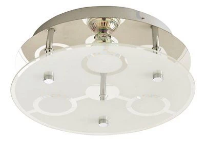 Janus Chrome Effect 3 Lamp Ceiling Light 3 Janus Chrome Effect 3 Lamp Ceiling Light