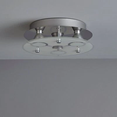 Janus Chrome Effect 3 Lamp Ceiling Light 7 Janus Chrome Effect 3 Lamp Ceiling Light - Image 5