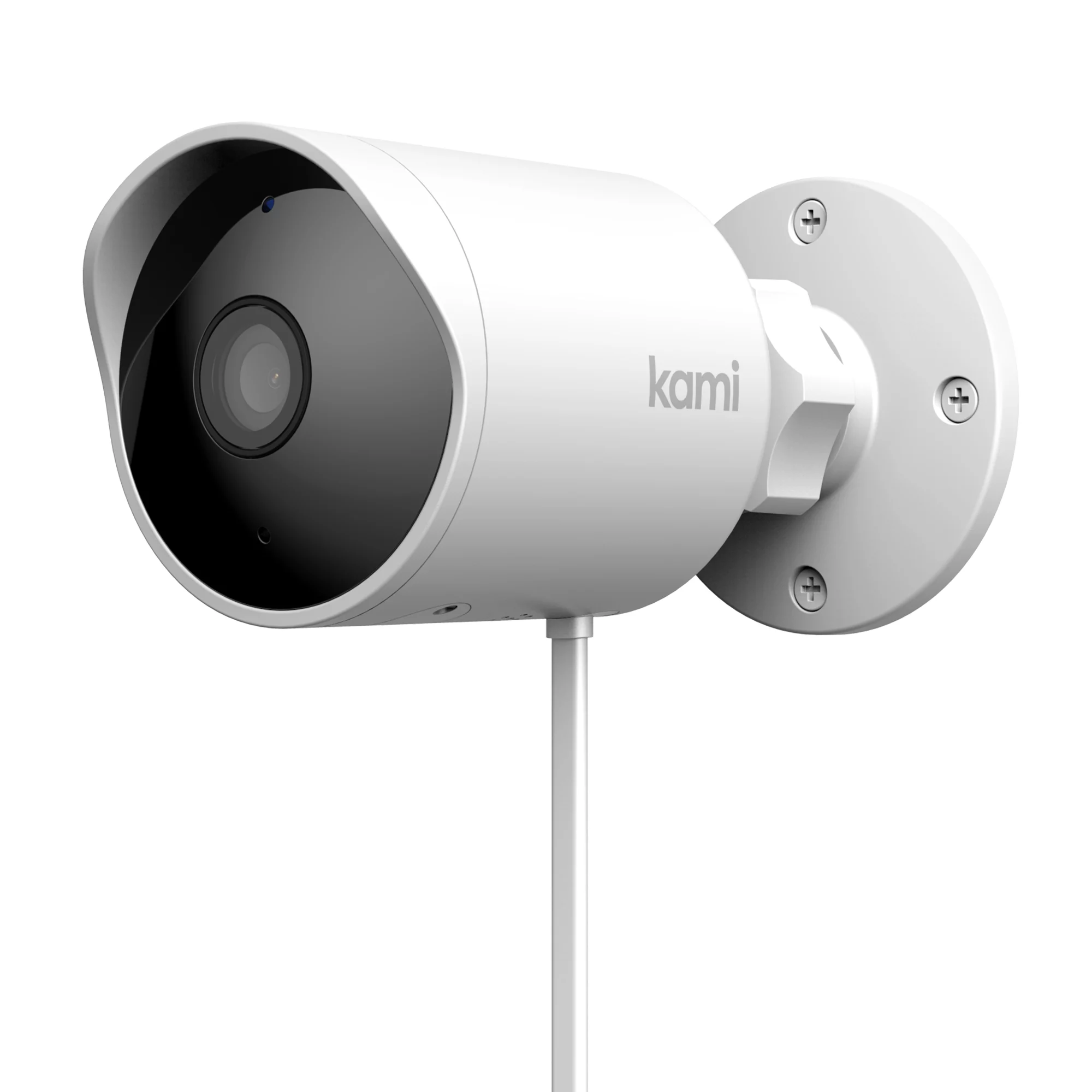 Kami Wired Outdoor Smart IP Camera In White 3 Kami Wired Outdoor Smart IP Camera In White