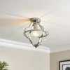 Lancashire Steel Silver Ceiling Light 1 Lancashire Steel Silver Ceiling Light -Professional Electrical Lighting Store lancashire steel silver ceiling light5014838998151 01i bq
