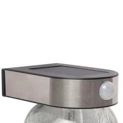 Longny Crackle Glass Ball Adjustable Brushed Black & Clear Silver Effect Solar-powered Integrated LED PIR Motion Sensor Outdoor Wall Light 10 Longny Crackle Glass Ball Adjustable Brushed Black & Clear Silver Effect Solar-powered Integrated LED PIR Motion Sensor Outdoor Wall Light -Professional Electrical Lighting Store longny crackle glass ball adjustable brushed black clear silver effect solar powered integrated led pir motion sensor outdoor wall light5059340331089 36c