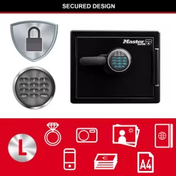 Master Lock 22L Fire-rated Electronic Combination Digitally-locked Safe 13 Master Lock 22L Fire-rated Electronic Combination Digitally-locked Safe -Professional Electrical Lighting Store master lock 22l fire rated electronic combination digitally locked safe0049074025656 37c bq