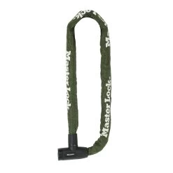 Master Lock Green Steel Cylinder Security Chain, (L)1m (Dia)8mm