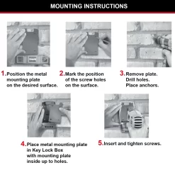 Master Lock Reinforced Security 4 Digit Wall-mounted External Combination Key Safe 19 Master Lock Reinforced Security 4 Digit Wall-mounted External Combination Key Safe -Professional Electrical Lighting Store master lock reinforced security 4 digit wall mounted external combination key safe3520190935113 41c bq