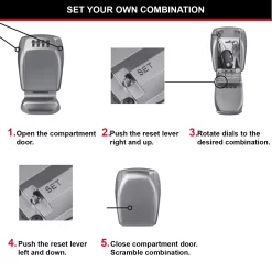 Master Lock Reinforced Security 4 Digit Wall-mounted External Combination Key Safe 20 Master Lock Reinforced Security 4 Digit Wall-mounted External Combination Key Safe -Professional Electrical Lighting Store master lock reinforced security 4 digit wall mounted external combination key safe3520190935113 42c bq