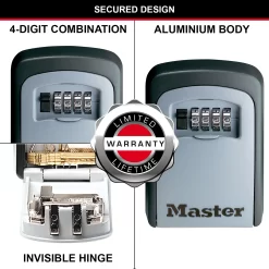 Master Lock Wall-mounted External Combination Key Safe Medium 15 Master Lock Wall-mounted External Combination Key Safe Medium -Professional Electrical Lighting Store master lock wall mounted external combination key safe medium3520190922380 39c bq