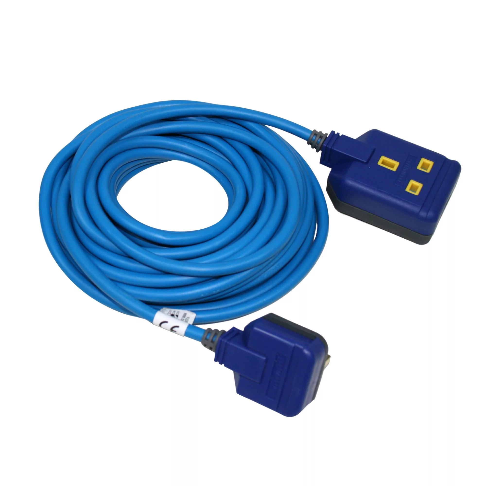 Masterplug 1 Socket 13A Blue Extension Lead, 10m 3 Masterplug 1 Socket 13A Blue Extension Lead, 10m