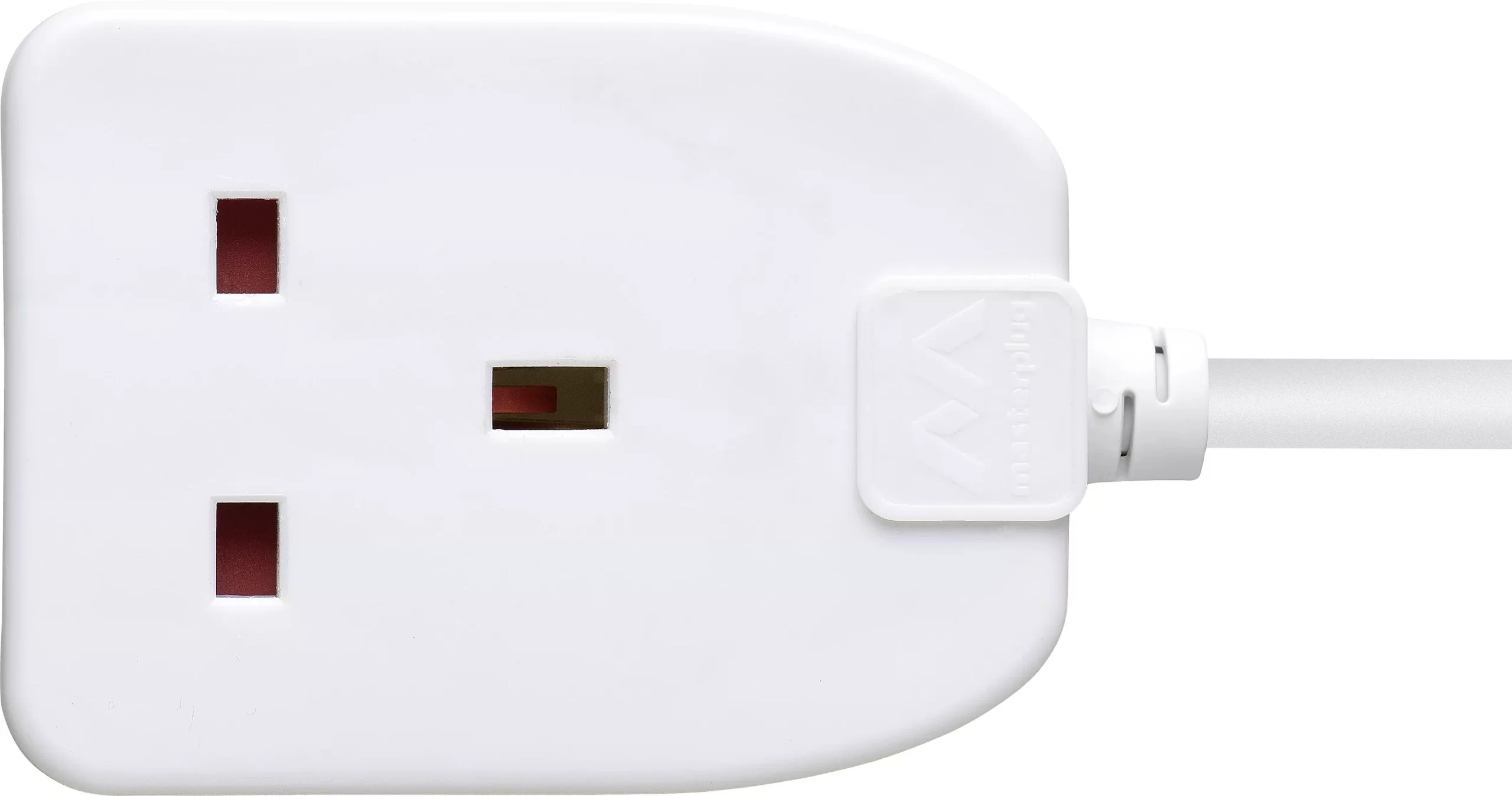 Masterplug 1 Socket 13A White Extension Lead, 8m 5 Masterplug 1 Socket 13A White Extension Lead, 8m - Image 3