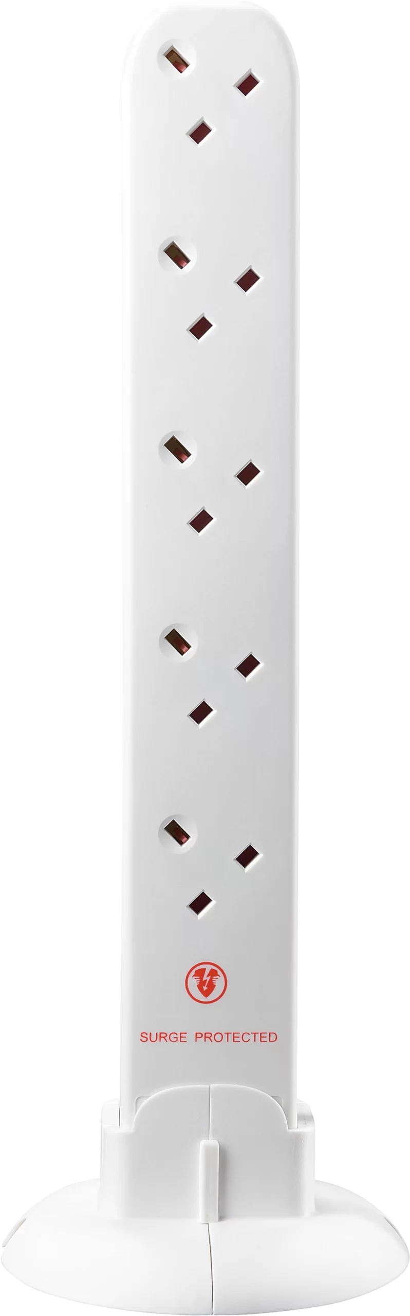 Masterplug 10 Socket 13A Surge Protected White Extension Lead, 2m 4 Masterplug 10 Socket 13A Surge Protected White Extension Lead, 2m - Image 2