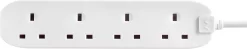Masterplug 4 Socket 13A White Extension Lead, 8m 9 Masterplug 4 Socket 13A White Extension Lead, 8m -Professional Electrical Lighting Store masterplug 4 socket 13a white extension lead 8m5015056661926 02c bq