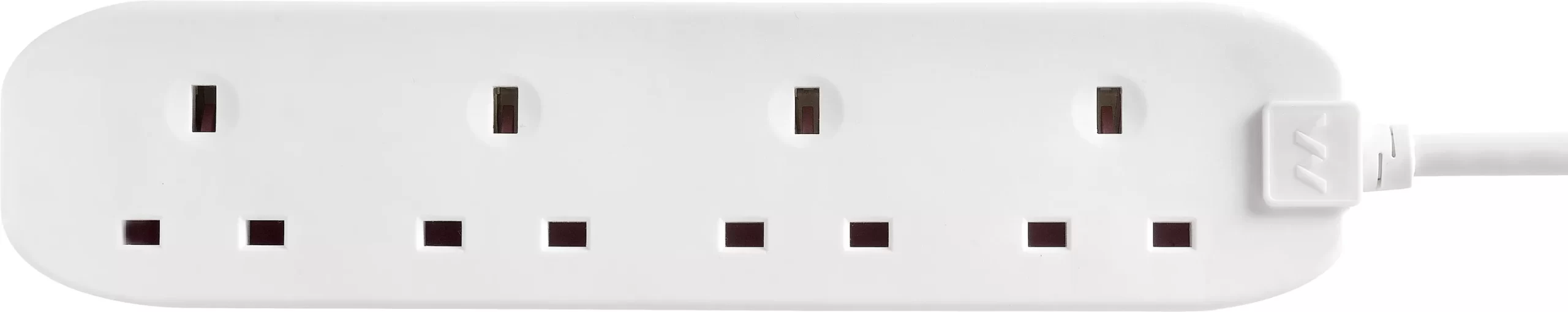 Masterplug 4 Socket 13A White Extension Lead, 8m 5 Masterplug 4 Socket 13A White Extension Lead, 8m - Image 3