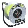 Masterplug 4 Socket Grey & Green Indoor & Outdoor Cable Reel, 40m 2 Masterplug 4 Socket Grey & Green Indoor & Outdoor Cable Reel, 40m -Professional Electrical Lighting Store masterplug 4 socket grey green indoor outdoor cable reel 40m5015056526522 01c bq