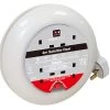 Masterplug 4 Socket White Indoor Cable Reel, 4m 1 Masterplug 4 Socket White Indoor Cable Reel, 4m -Professional Electrical Lighting Store masterplug 4 socket white indoor cable reel 4m5015056515649 03c bq