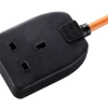 Masterplug Basic 1 Socket Unswitched Black Extension Lead, 10m 2 Masterplug Basic 1 Socket Unswitched Black Extension Lead, 10m -Professional Electrical Lighting Store masterplug basic 1 socket unswitched black extension lead 10m5015056634548 01c bq