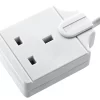 Masterplug Basic 1 Socket White Extension Lead, 8m 2 Masterplug Basic 1 Socket White Extension Lead, 8m -Professional Electrical Lighting Store masterplug basic 1 socket white extension lead 8m5015056638652 01C bq