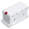 Masterplug Basic 4 Socket Unswitched White Extension Lead, 3m -Professional Electrical Lighting Store masterplug basic 4 socket unswitched white extension lead 3m5015056638706 01C bq