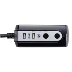 Masterplug Surge Black 4 Socket Extension Lead With USB, 2m 15 Masterplug Surge Black 4 Socket Extension Lead With USB, 2m -Professional Electrical Lighting Store masterplug surge black 4 socket extension lead with usb 2m5015056553757 24C bq