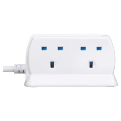 Masterplug Surge White 4 Socket Extension Lead With USB, 2m 11 Masterplug Surge White 4 Socket Extension Lead With USB, 2m -Professional Electrical Lighting Store masterplug surge white 4 socket extension lead with usb 2m5015056638867 05C bq