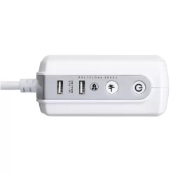 Masterplug Surge White 4 Socket Extension Lead With USB, 2m 13 Masterplug Surge White 4 Socket Extension Lead With USB, 2m -Professional Electrical Lighting Store masterplug surge white 4 socket extension lead with usb 2m5015056638867 22c bq