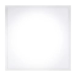 Matt White Square Neutral White Light Panel (L)595mm