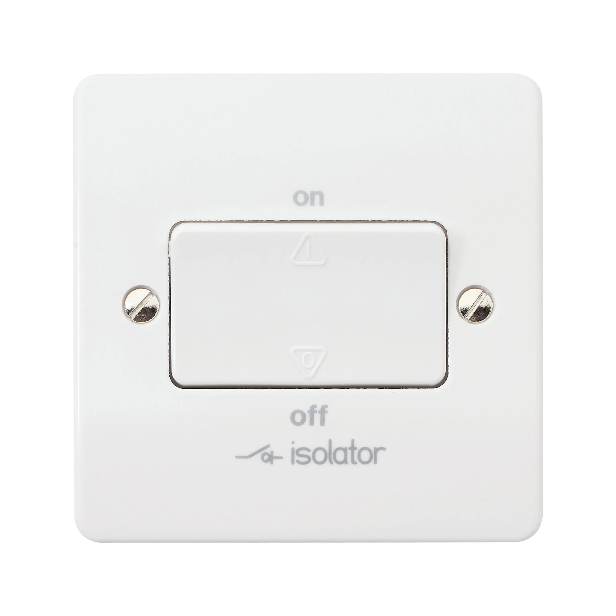 MK 6A Rocker Raised Slim Control Switch Gloss White 3 MK 6A Rocker Raised Slim Control Switch Gloss White