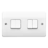 MK White 10A 2 Way 4 Gang Raised Slim Light Switch 2 MK White 10A 2 Way 4 Gang Raised Slim Light Switch -Professional Electrical Lighting Store mk white 10a 2 way 4 gang raised slim light switch5017490328533 02c