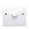 MK White Raised Slim Profile Single 2 Way Dimmer Switch 1 MK White Raised Slim Profile Single 2 Way Dimmer Switch -Professional Electrical Lighting Store mk white raised slim profile single 2 way dimmer switch5017490326928 02c