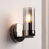 Nicholas Black Chrome Effect Wired Wall Light 2 Nicholas Black Chrome Effect Wired Wall Light -Professional Electrical Lighting Store nicholas black chrome effect wired wall light5014838915066 01i bq