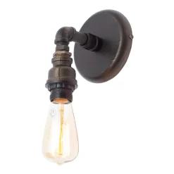 Parel Pipe Bronze Effect Wall Light 8 Parel Pipe Bronze Effect Wall Light -Professional Electrical Lighting Store parel pipe bronze effect wall light5020024705298 06c