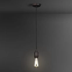 Pendant Bronze Effect Ceiling Light