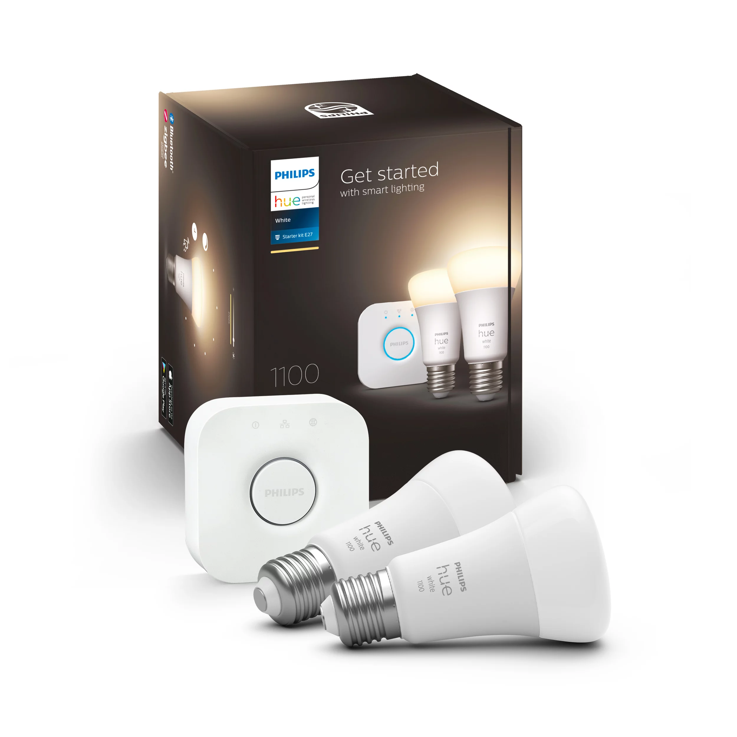 Philips Hue E27 LED Cool White & Warm White A60 Non-dimmable Smart Lighting Starter Kit 5 Philips Hue E27 LED Cool White & Warm White A60 Non-dimmable Smart Lighting Starter Kit - Image 3