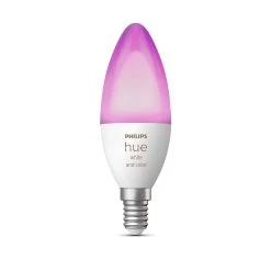 Philips Hue SES LED RGB & Neutral White Candle Bluetooth Smart Light Bulb