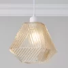 Prism Textured Champagne Pendant Ceiling Light, (Dia)200mm 2 Prism Textured Champagne Pendant Ceiling Light, (Dia)200mm -Professional Electrical Lighting Store prism textured champagne pendant ceiling light dia 200mm5014838964477 01i bq