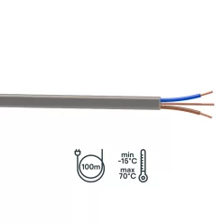 Prysmian 6242Y 1.5mm² Grey Twin & Earth Cable, 100m 5 Prysmian 6242Y 1.5mm² Grey Twin & Earth Cable, 100m -Professional Electrical Lighting Store prysmian 6242y 1 5mm grey twin earth cable 100m5019325301810 01h bq