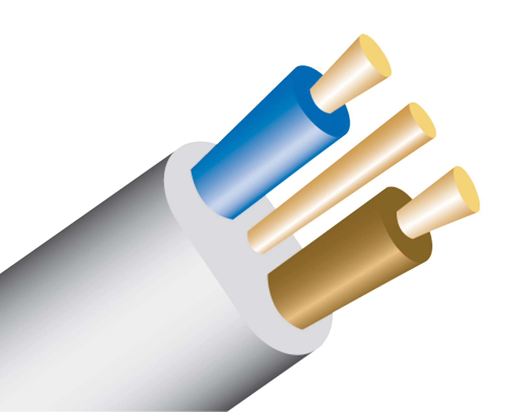 Prysmian 6242Y 1mm² Grey Twin & Earth Cable, 100m 3 Prysmian 6242Y 1mm² Grey Twin & Earth Cable, 100m