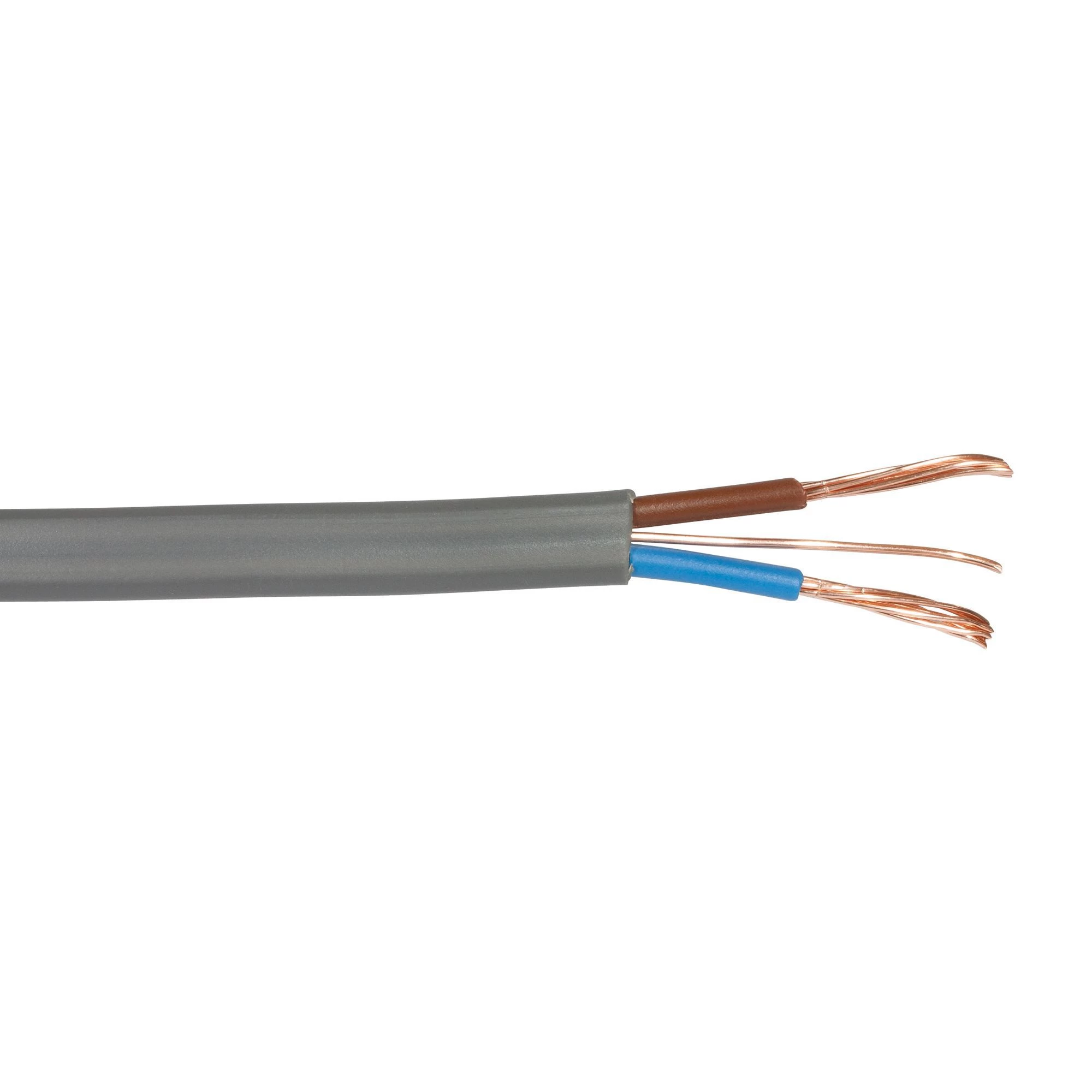 Prysmian 6242Y 4mm² Grey Twin & Earth Cable, 25m 3 Prysmian 6242Y 4mm² Grey Twin & Earth Cable, 25m