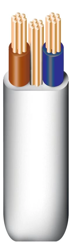 Prysmian 6242Y 6mm² Grey Twin & Earth Cable, 50m