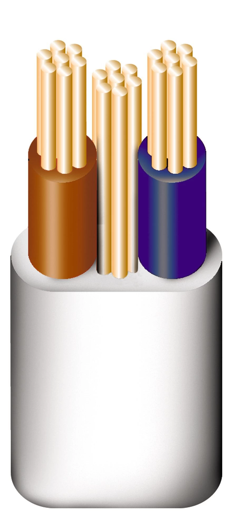 Prysmian 6242YH 6mm² Grey Twin & Earth Cable, 25m 3 Prysmian 6242YH 6mm² Grey Twin & Earth Cable, 25m